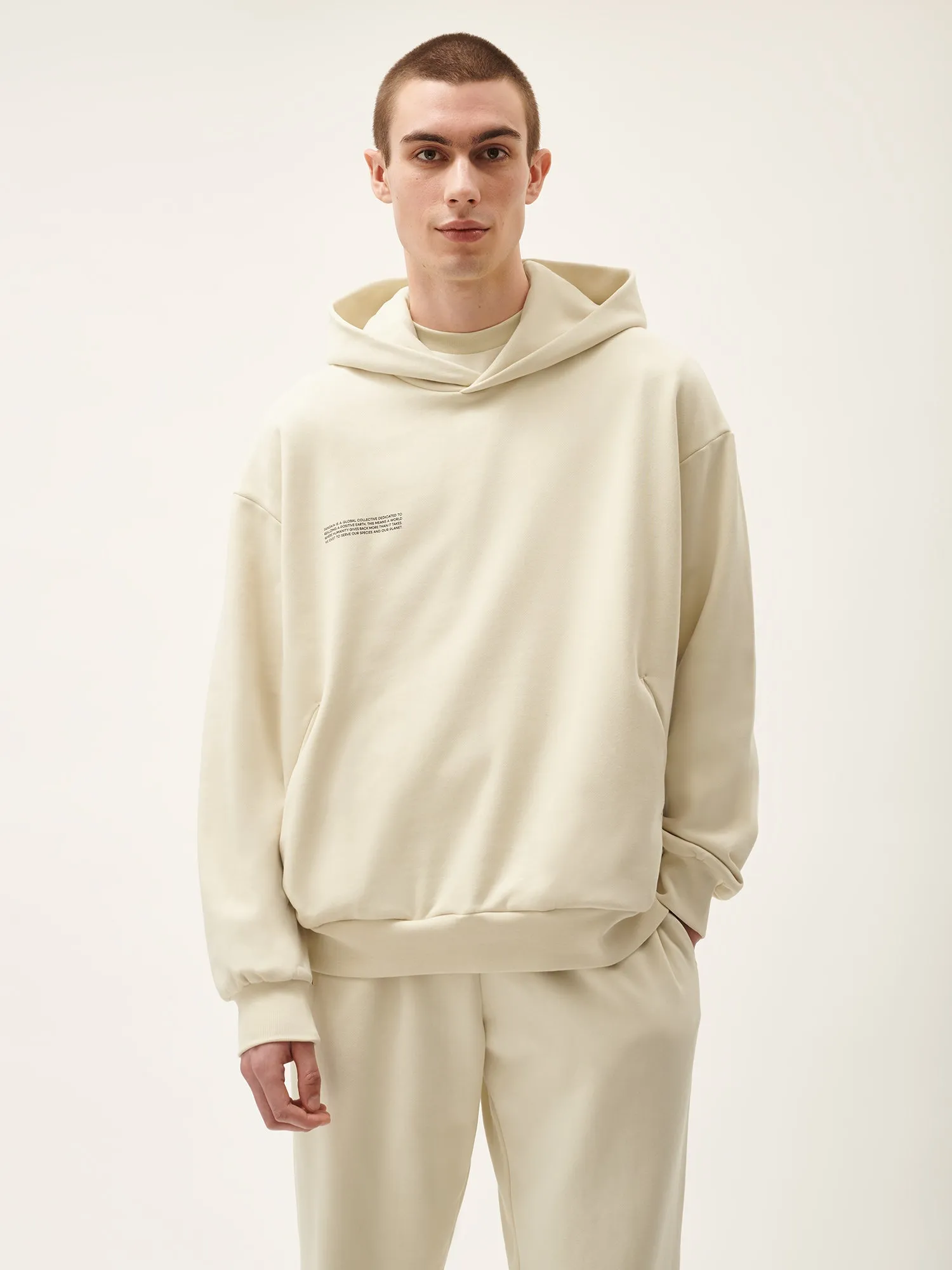 365 Midweight Hoodie—travertine beige