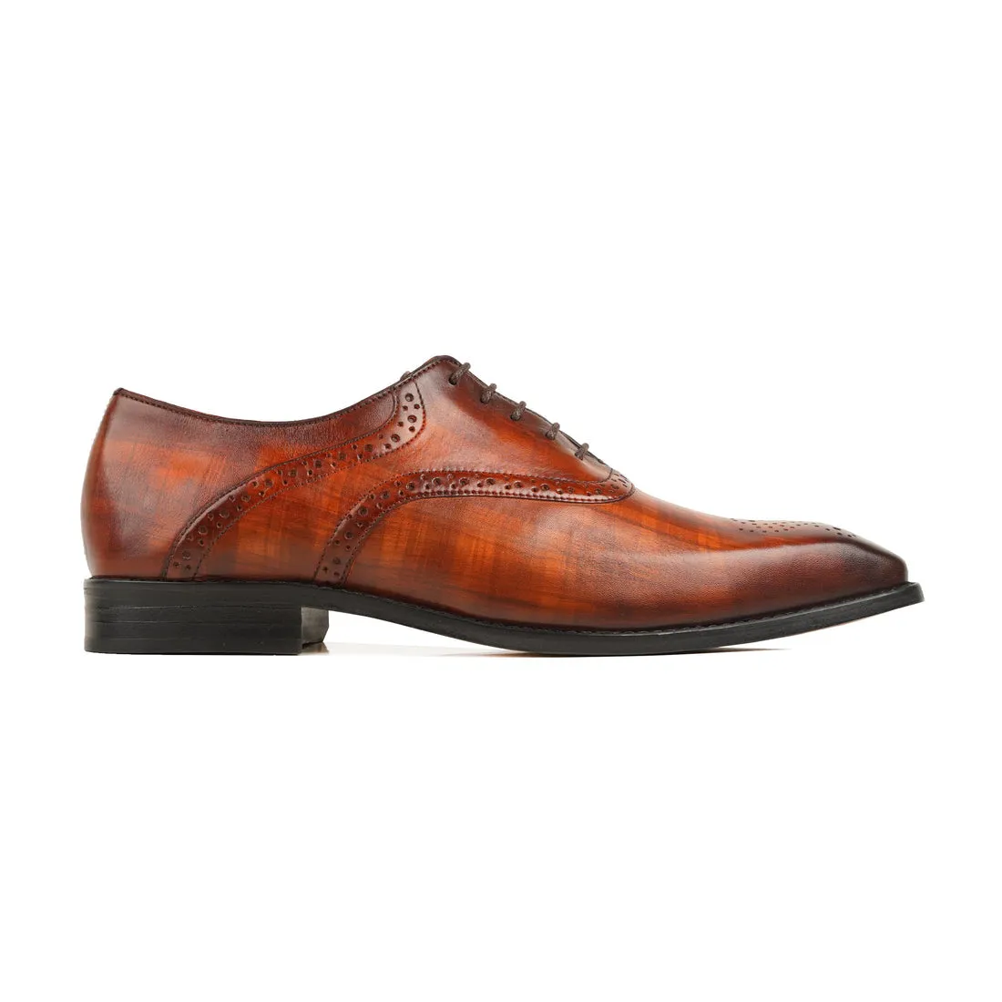 ALTONA - BURNISH BROWN PATINA OXFORD