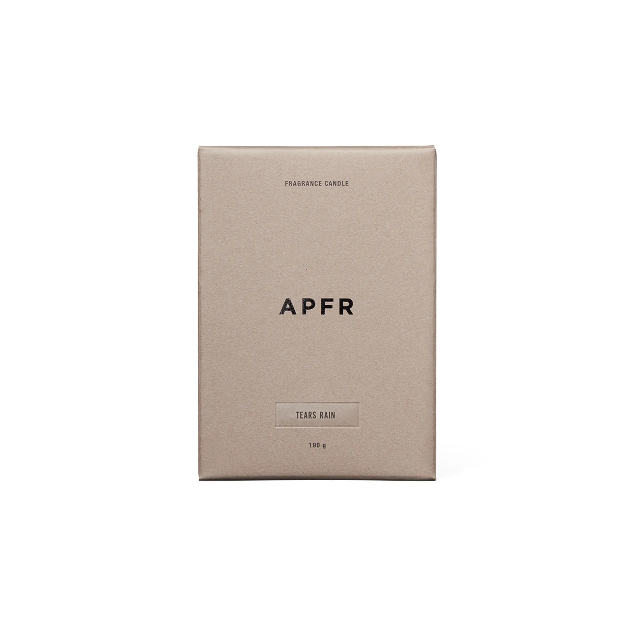 APFR Fragrance Candle "Tears Rain"