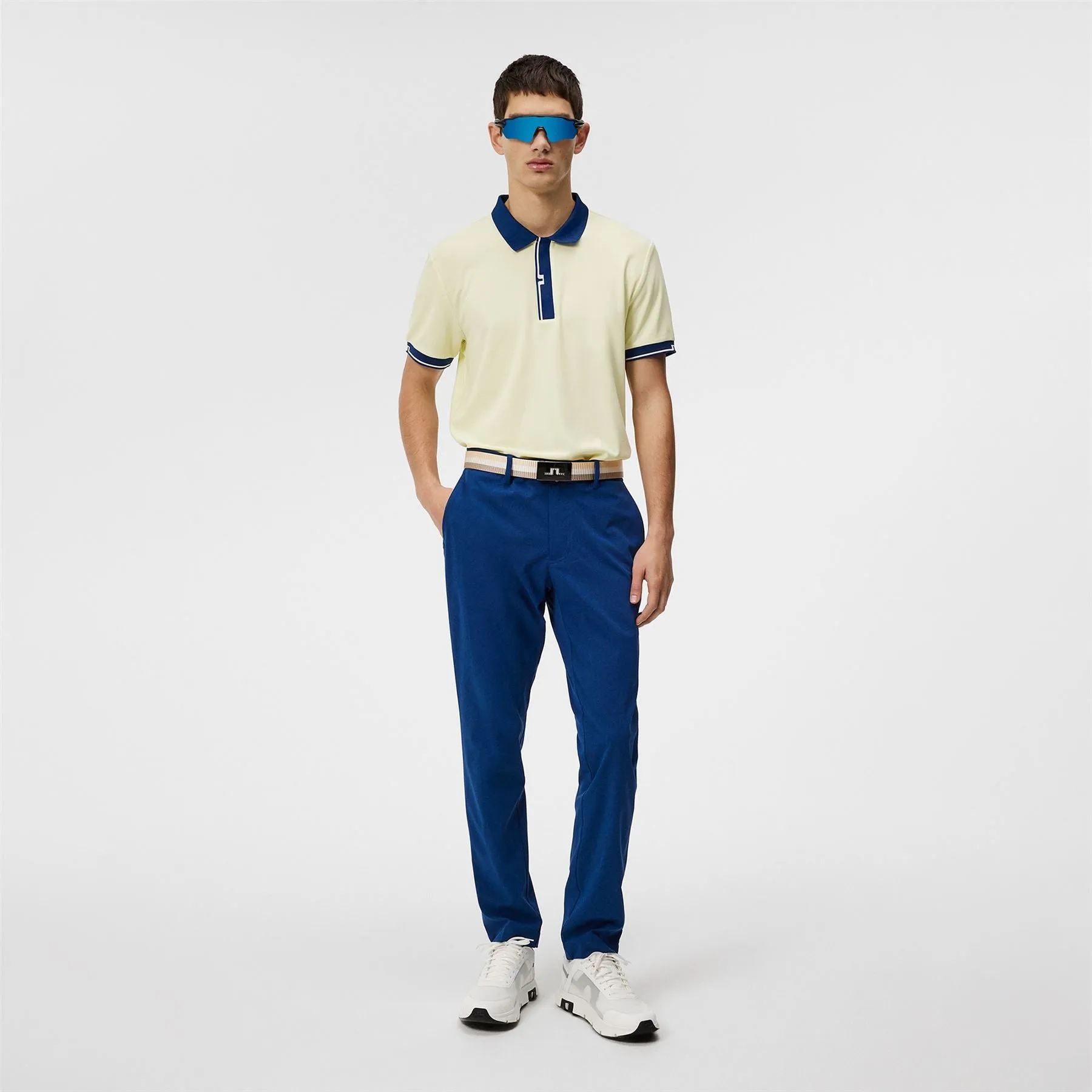 Bay Slim Fit Sport Pique Polo Wax Yellow - SS24