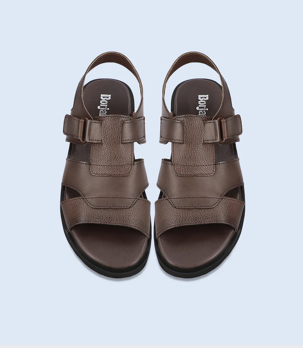 BM4917-COFFEE-Men Sandal