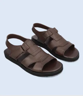 BM4917-COFFEE-Men Sandal