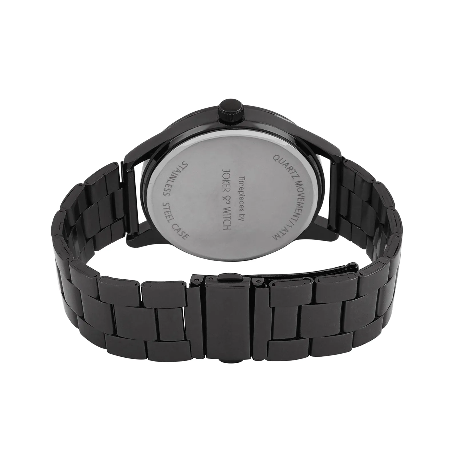 Carioca Gunmetal Metallic Strap Watch