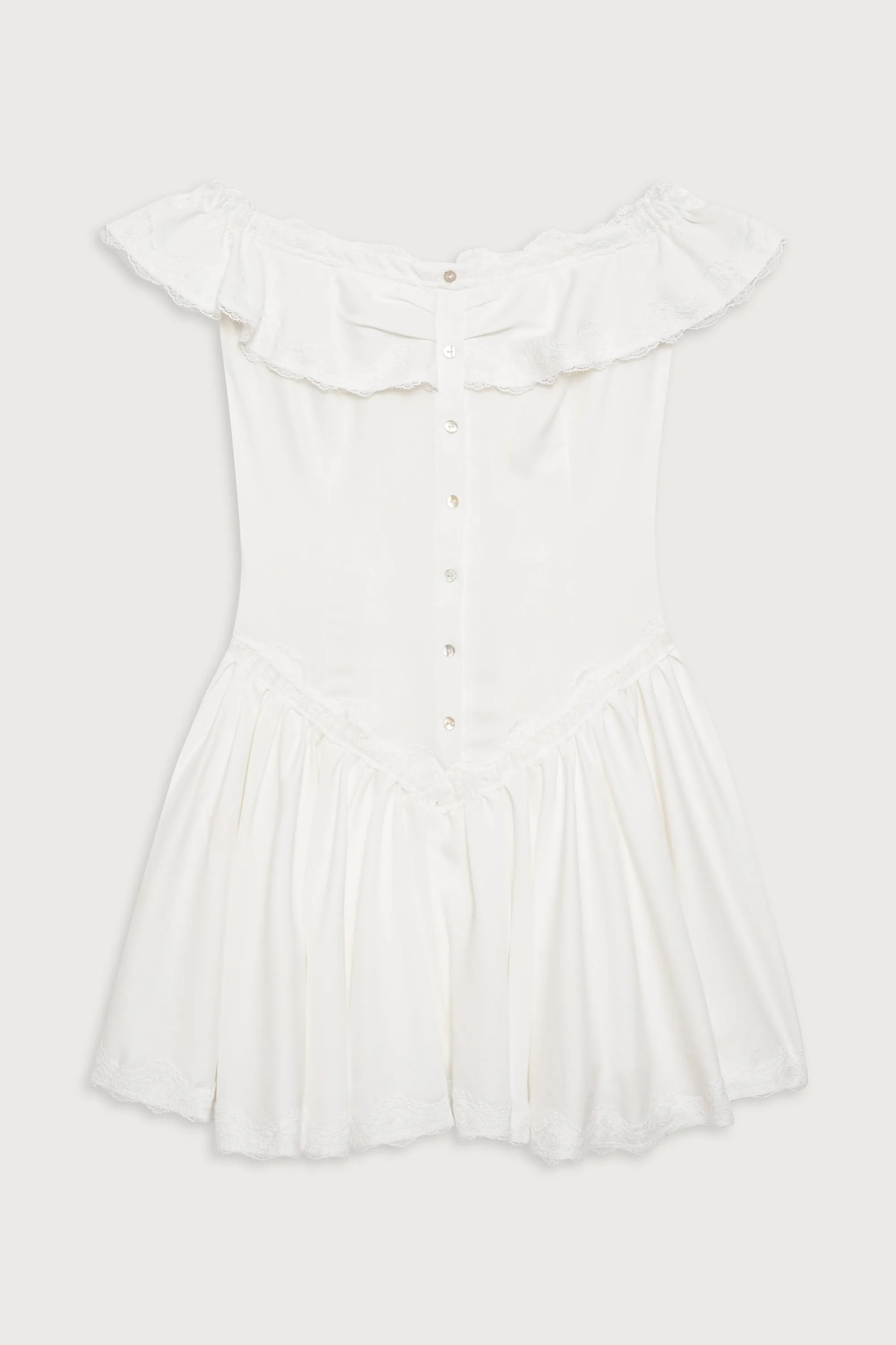 Charli Mini Dress - White