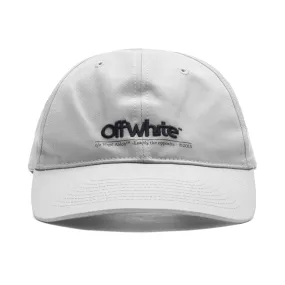 Chest Line Baseball Cap - Grey/Black