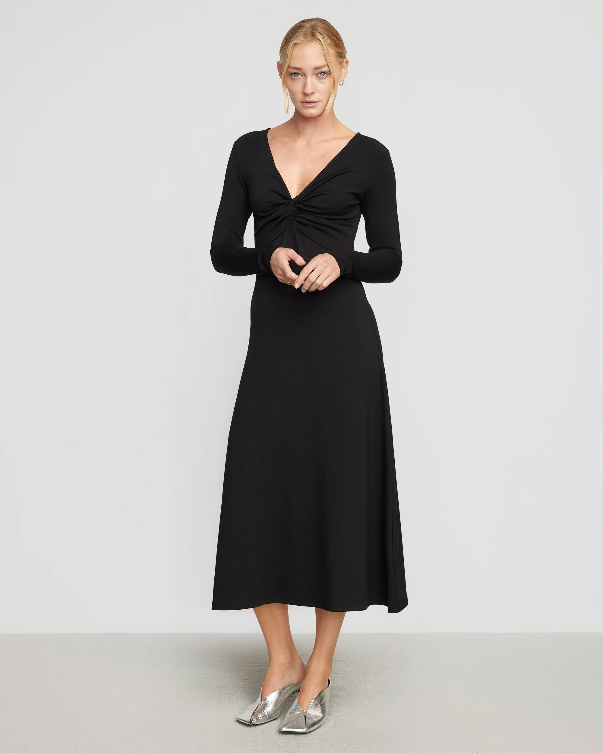 Chloe Reversible A-Line Jersey Dress