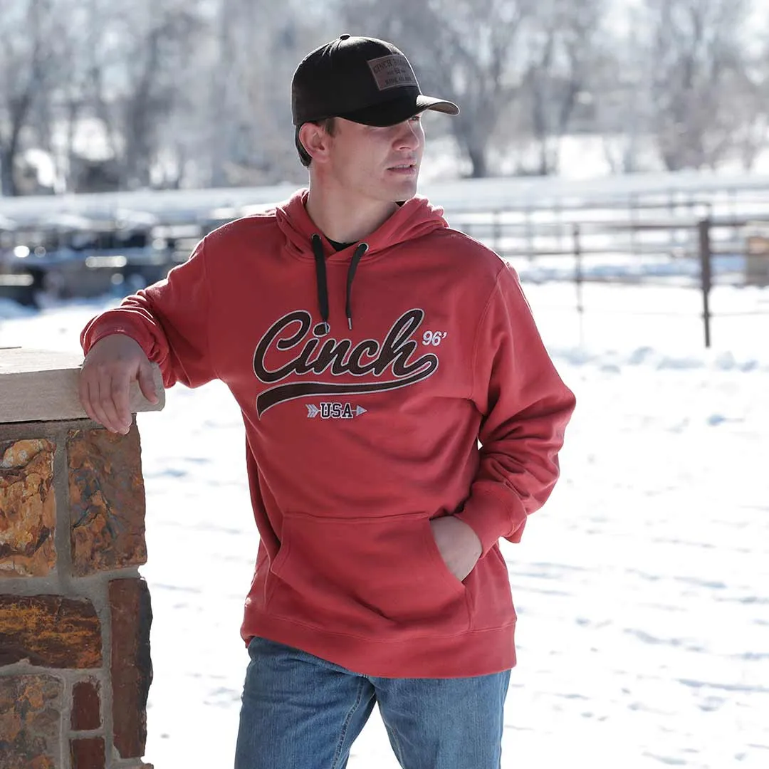 Cinch Men's Logo Pullover Hoodie