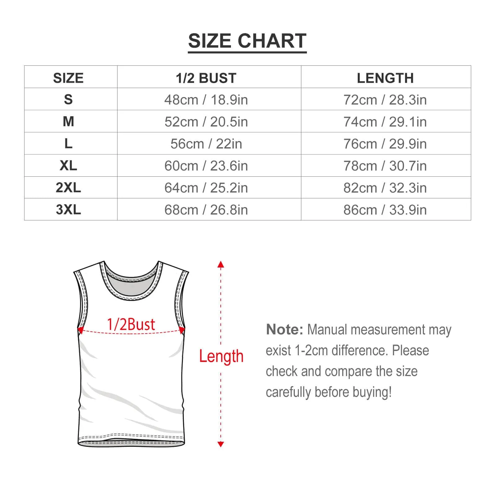 Custom Pet Face Sleeveless 100% Cotton T-Shirt Personalized Men's All Over Print Tank Top