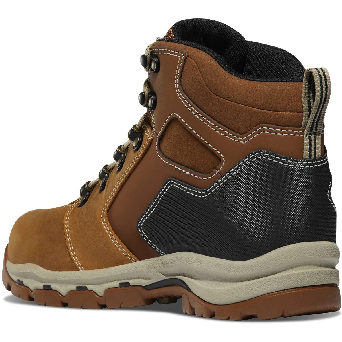 Danner Men's Vicious 4.5 Plain Toe WP Slip Resist Work Boot -Tan- 13885