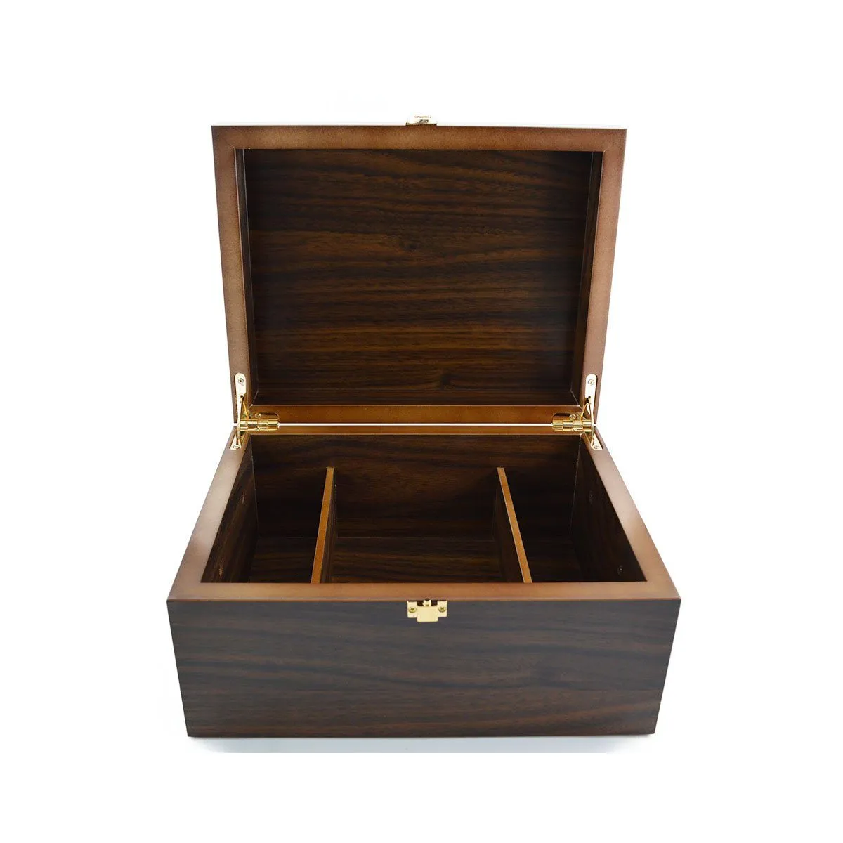 Dasco Presentation Valet Box - Walnut (with partitions)