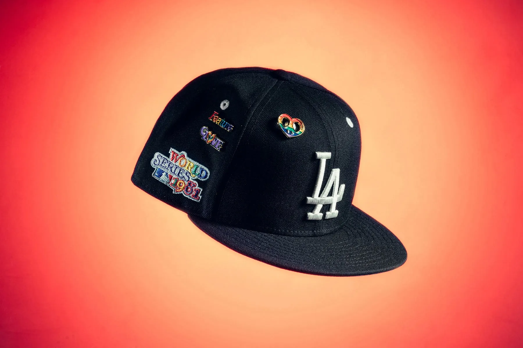 Feature x New Era 'Pride' 59Fifty Fitted - Los Angeles Dodgers