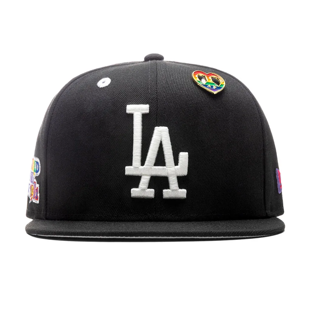 Feature x New Era 'Pride' 59Fifty Fitted - Los Angeles Dodgers