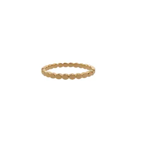 Fine Candy Ring in 18K Gold Plated Sterling Silver