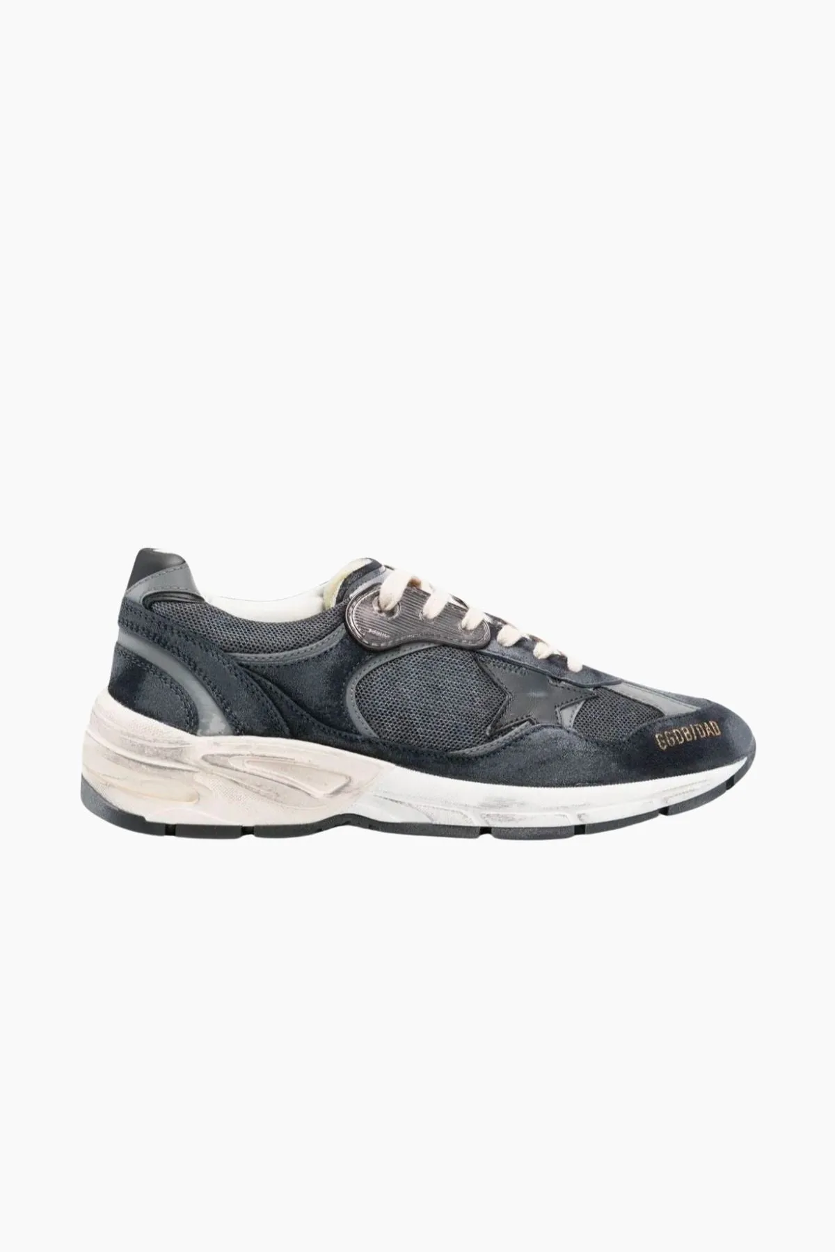 Golden Goose Running Dad Sneaker - Dark Blue/ Silver/ Black