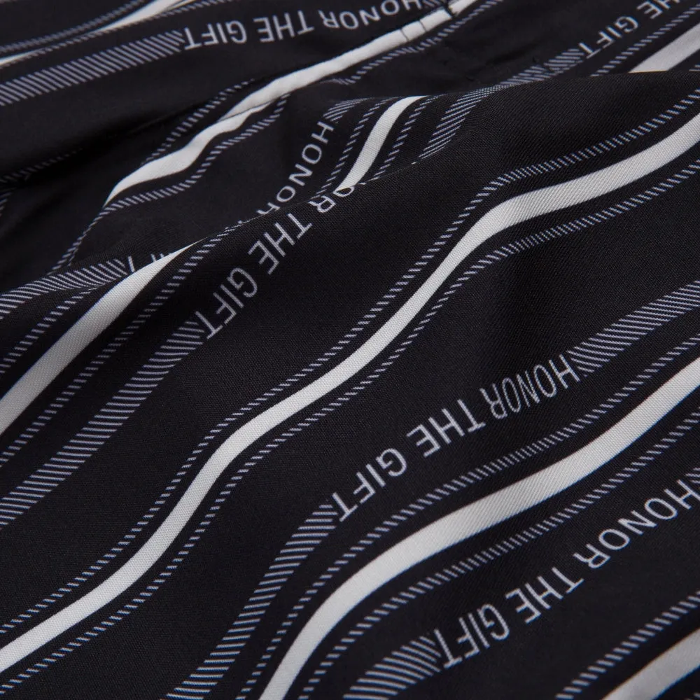 HONOR THE GIFT HONOR STRIPE PANT-BLACK