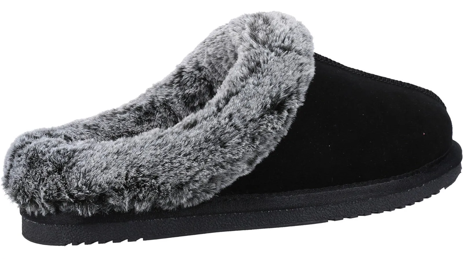 Hush Puppies Amara Womens Suede Leather Slipper