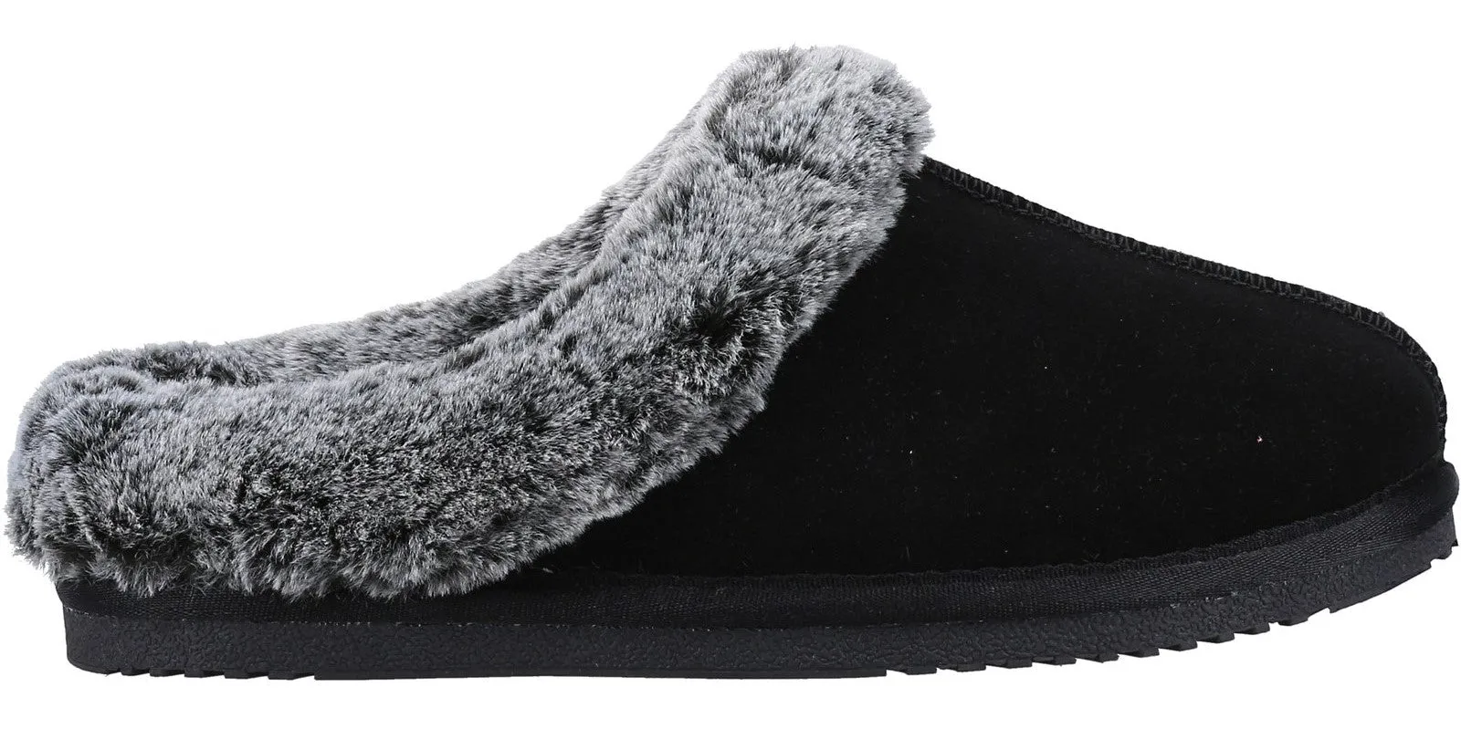 Hush Puppies Amara Womens Suede Leather Slipper