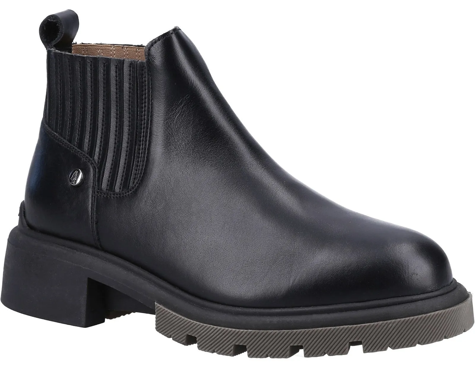 Hush Puppies Rita Low Womens Leather Chelsea Boot