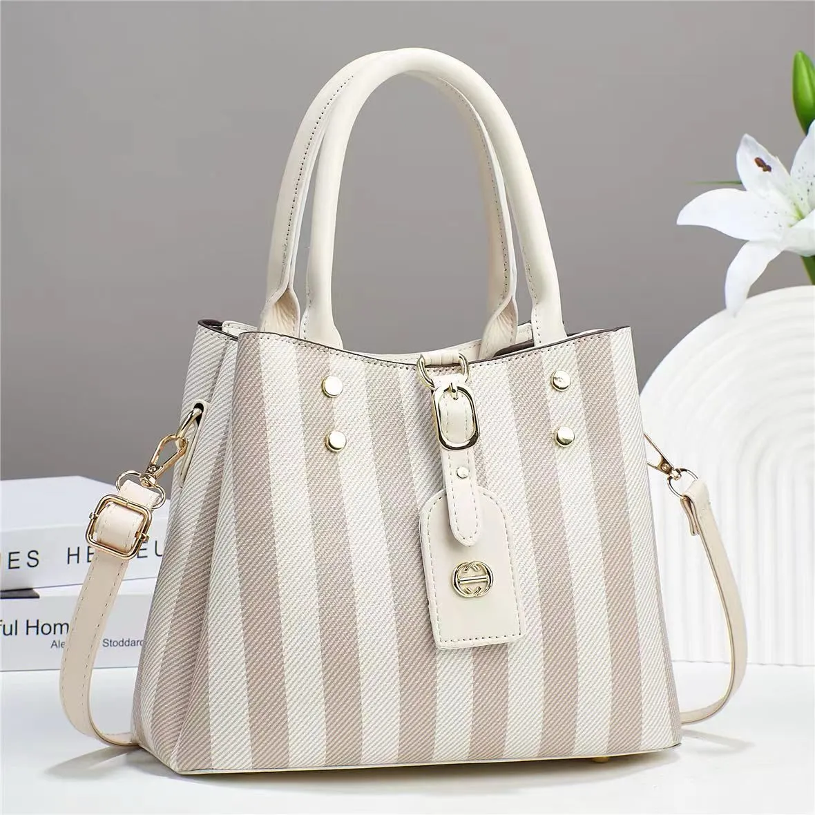 light skin  Check Handbag Sale For Girls 058-8