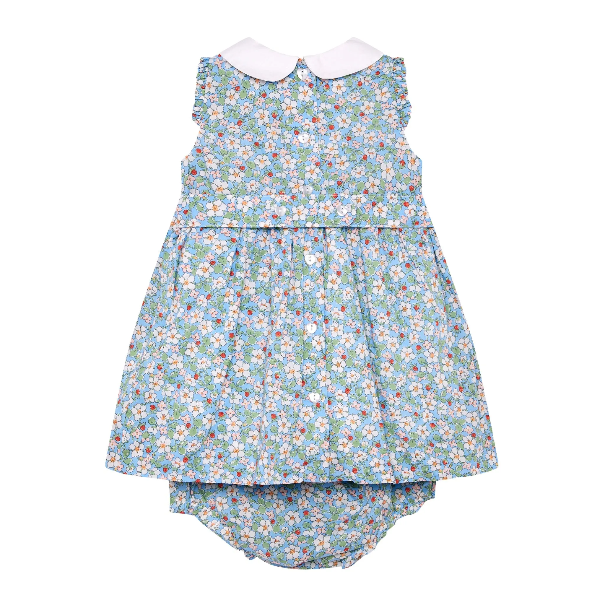 Made With Liberty Fabric:  Baby Dress Blossom