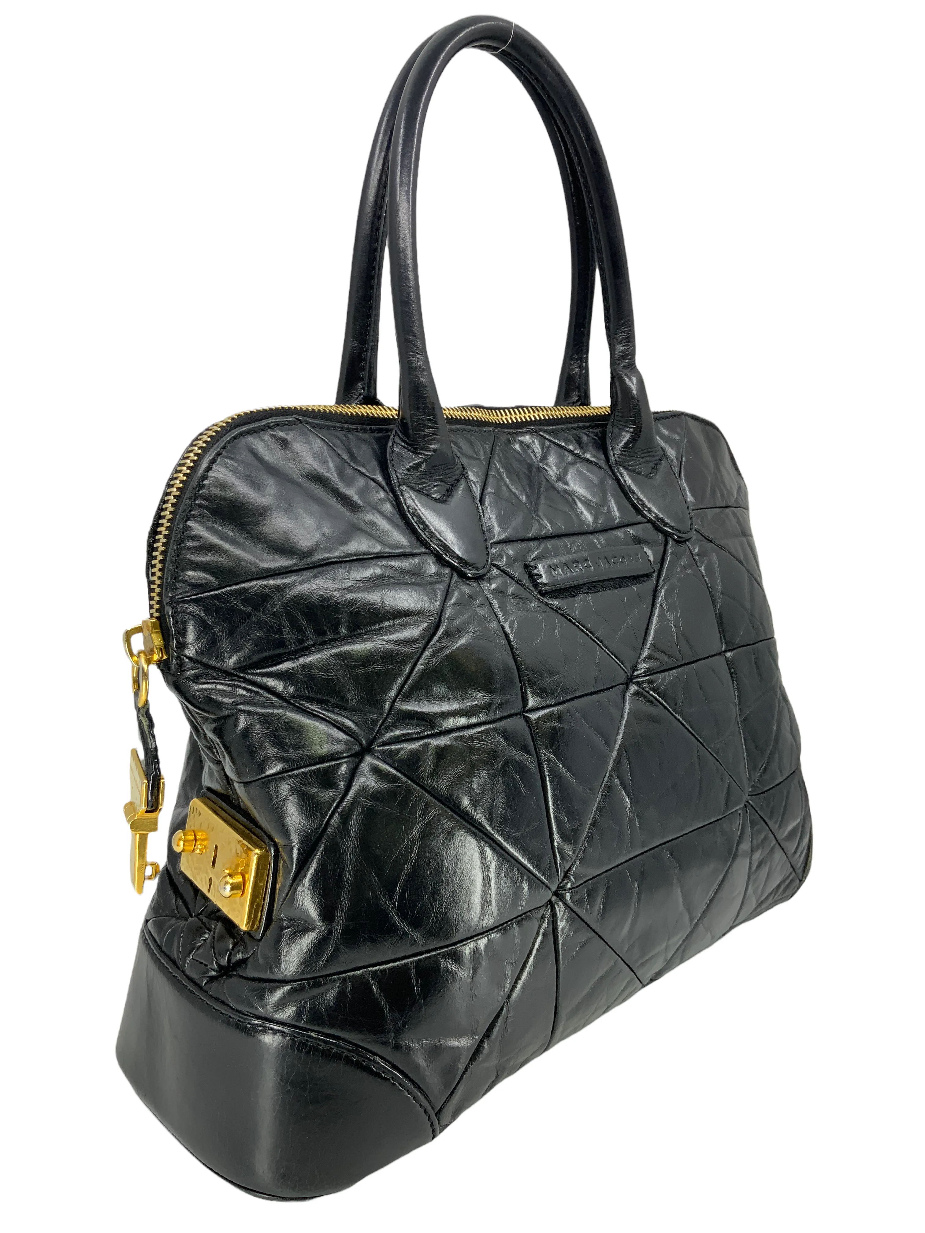 Marc Jacobs Quilted Leather Large Tote Bag