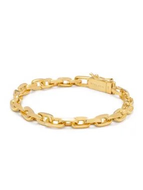 Men's Thin Gold Link Bracelet