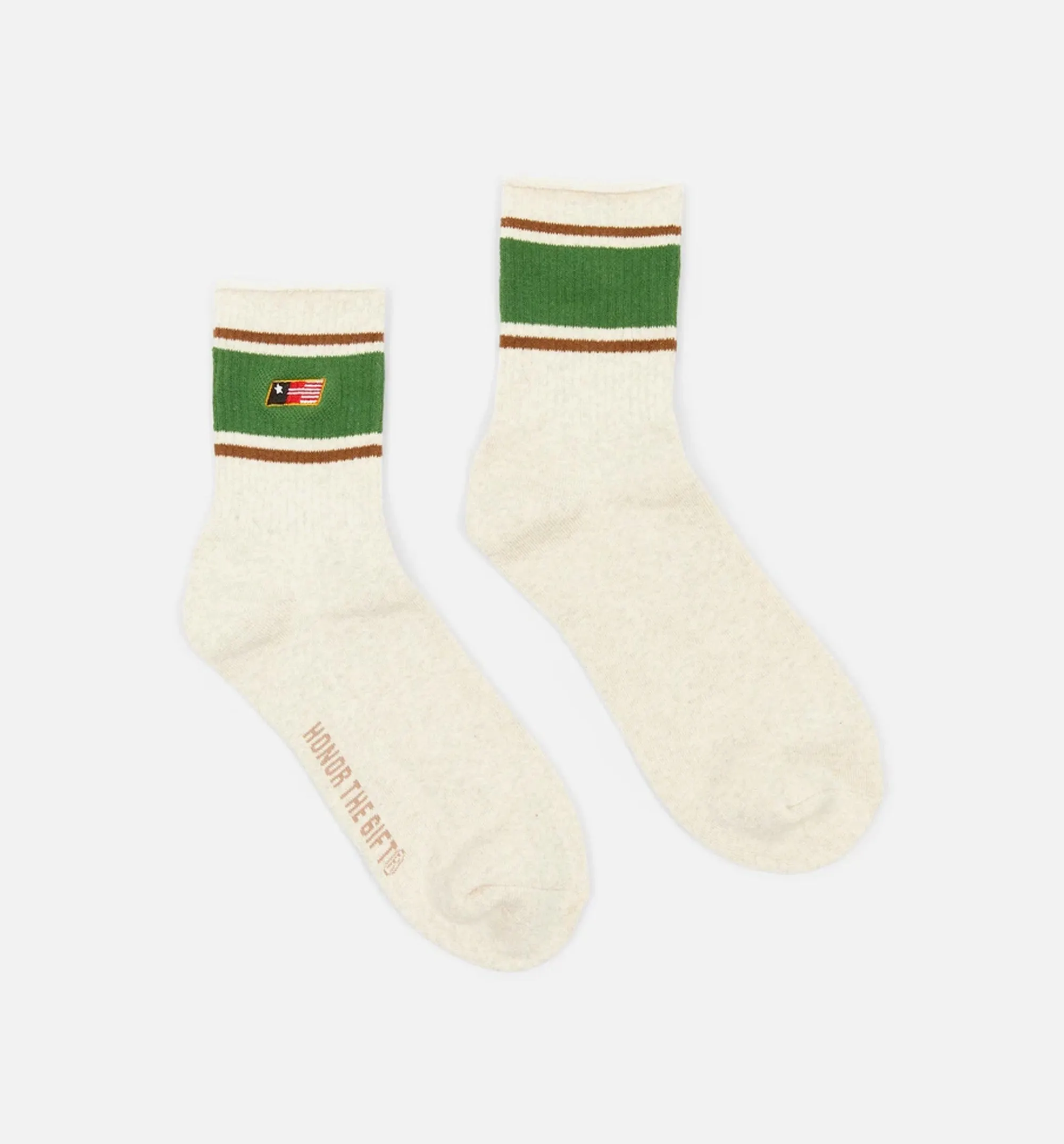 Mid Retro Sock Mens Socks - Green