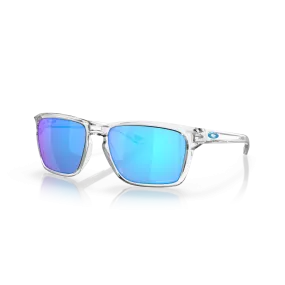 Oakley Sylas Prizm Sapphire Lenses Polished Clear Frame