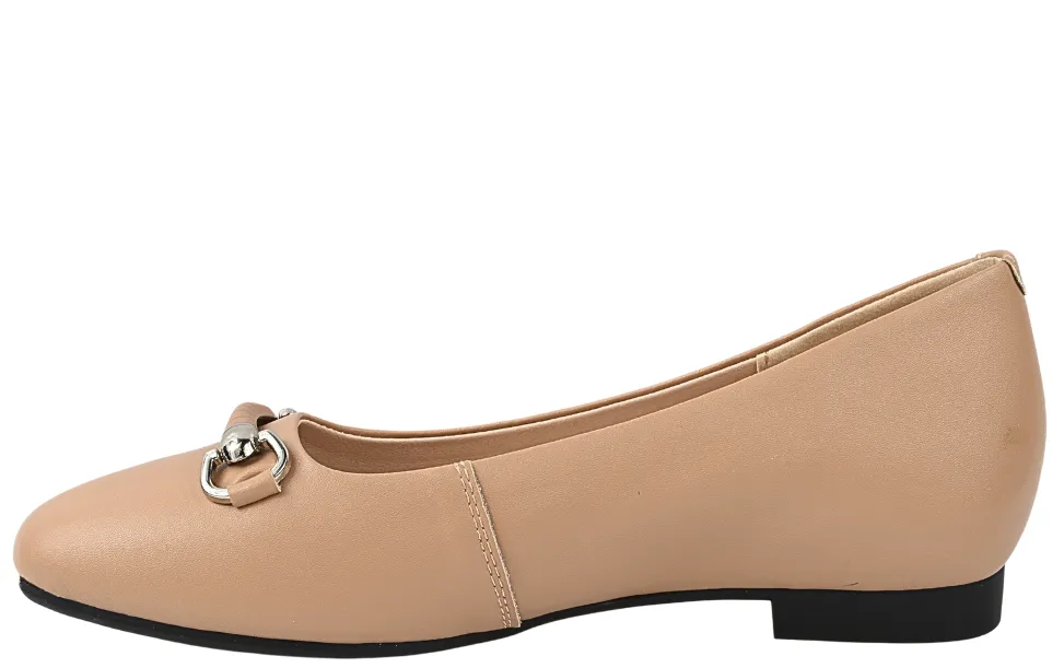 Pantofi casual, dama, GALLOP, GA 2306 nude, piele naturala