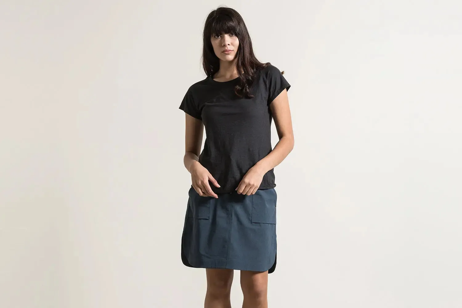 PATCH POCKET SHORT SKIRT - CLEARANCE