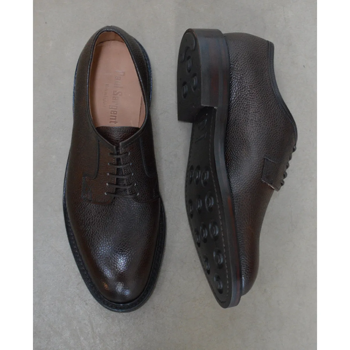 Paul Sargent Shoes - PYTCHLEY DARK BROWN