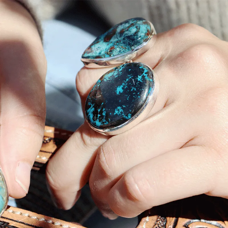 Percy Shattuckite Round Ring A