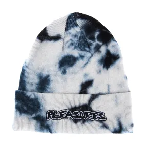 PLEASURES BACKBONE DYED BEANIE