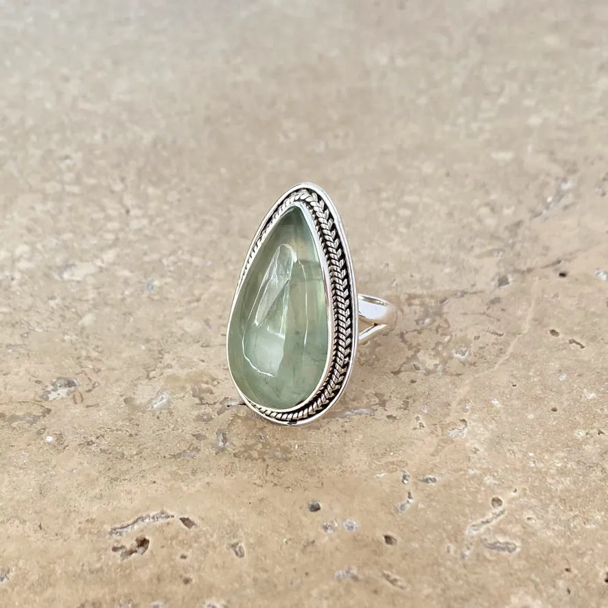 Prehnite Ring - Mishka