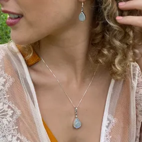 Rainbow Moonstone Pendant - Rana