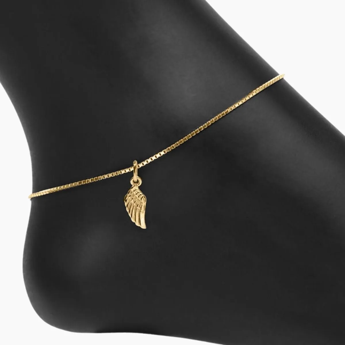 Roma Angel Wing Charm (Gold)