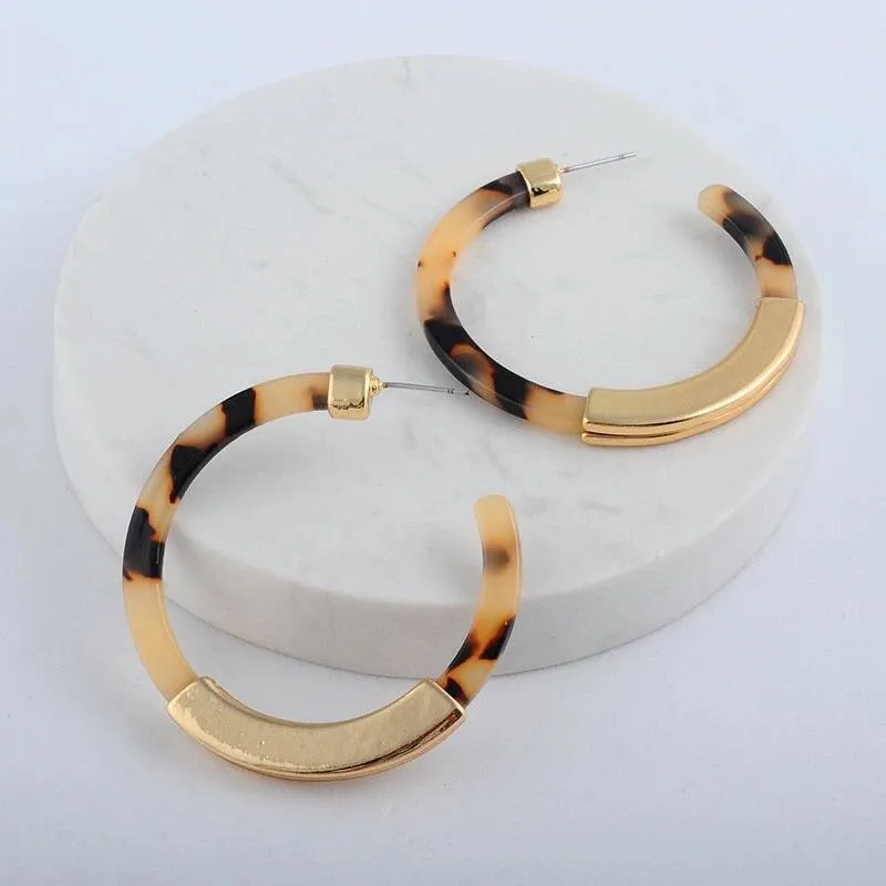 Santa Cruz Hoop Earrings - 9 Colors - LAST CHANCE / FINAL SALE