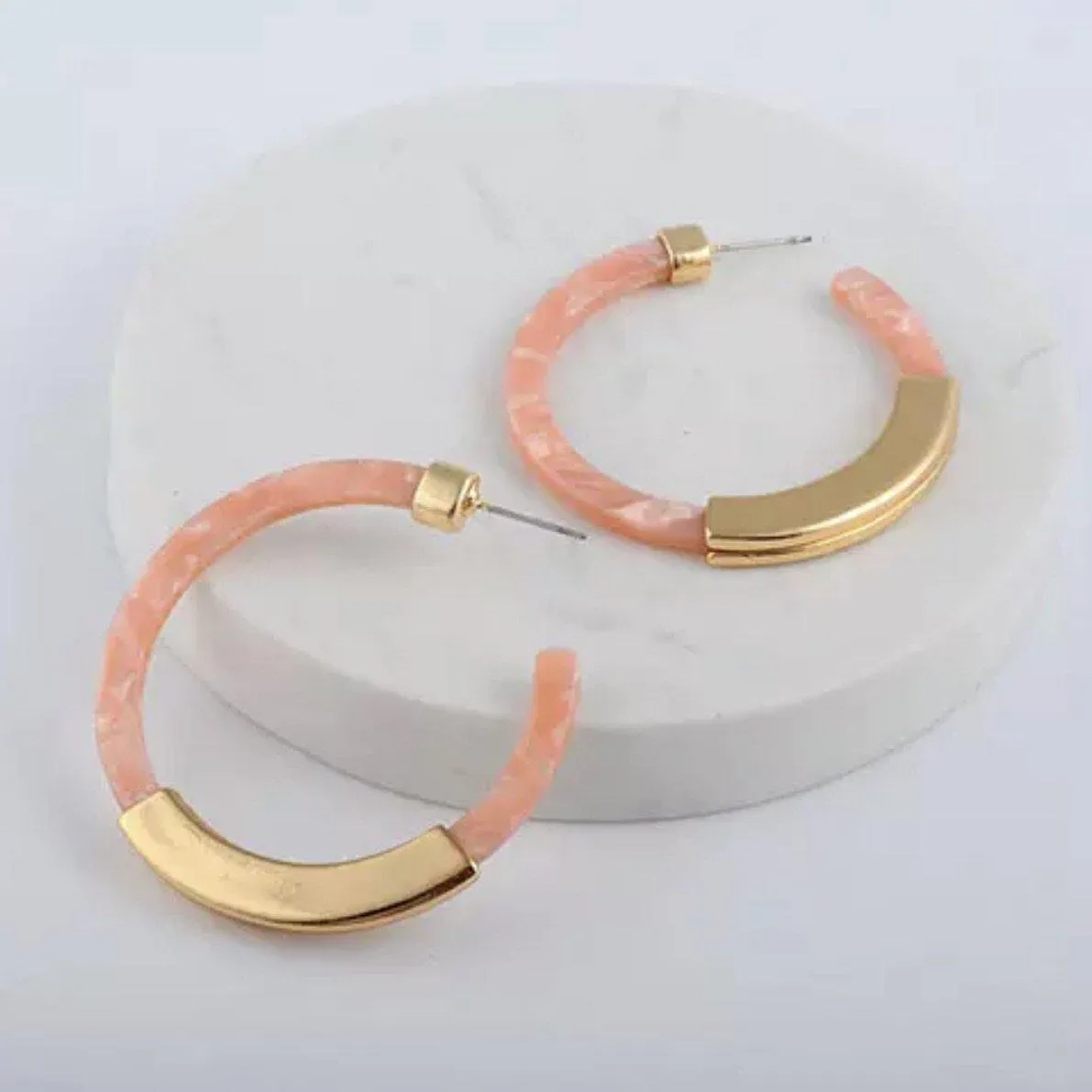 Santa Cruz Hoop Earrings - 9 Colors - LAST CHANCE / FINAL SALE