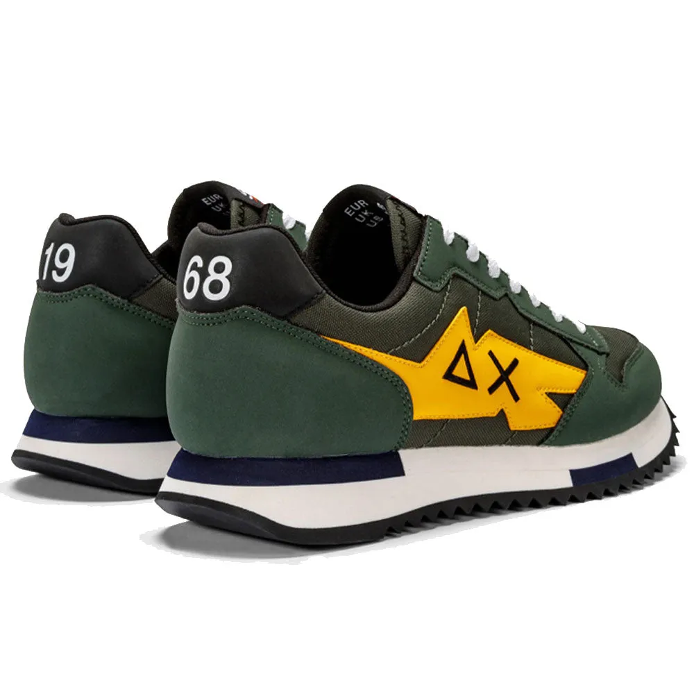 Scarpe Uomo Sun68 Sneakers Niki Solid Militare - Z43121