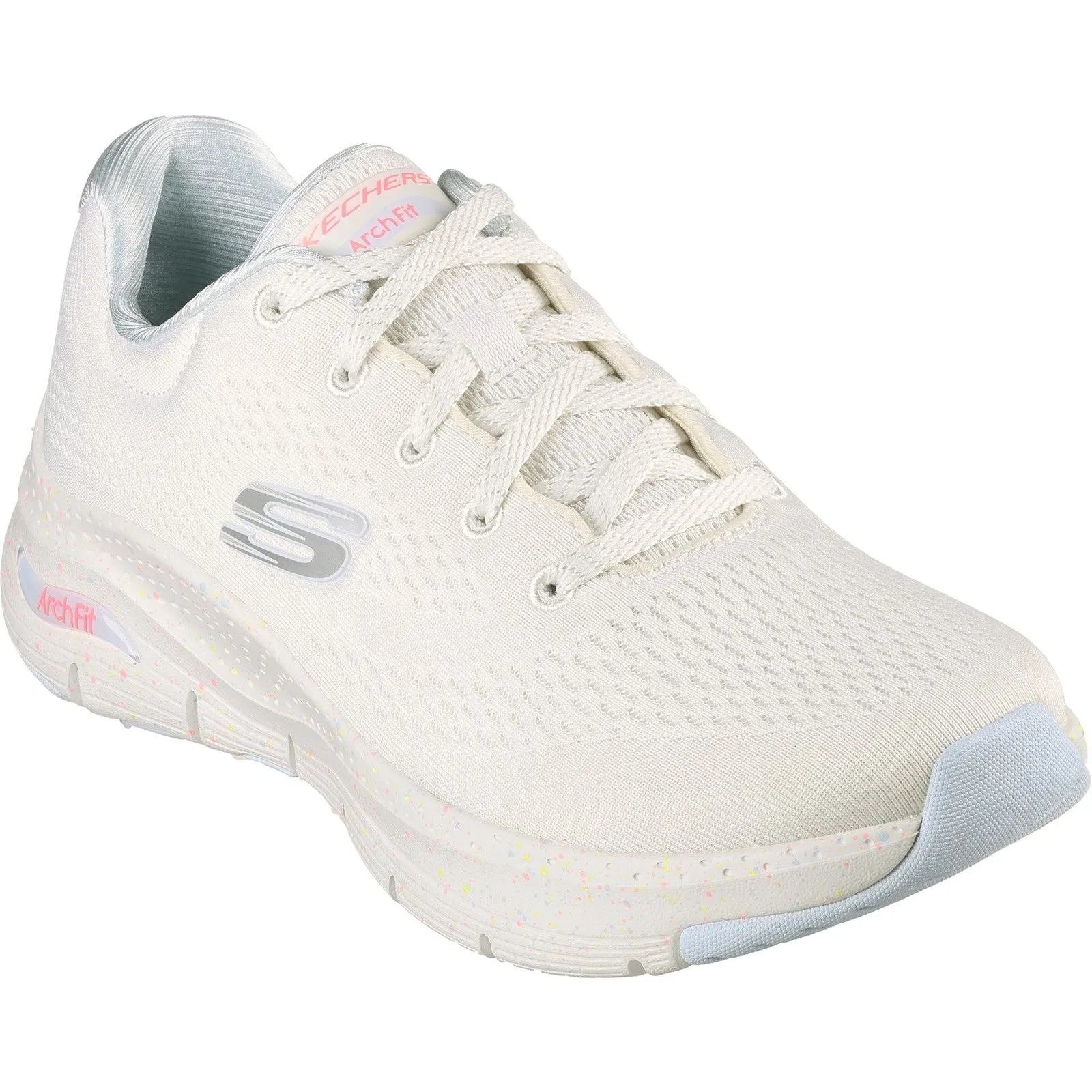 Skechers 149566 Arch Fit Freckle Me Womens Lace Up Trainer