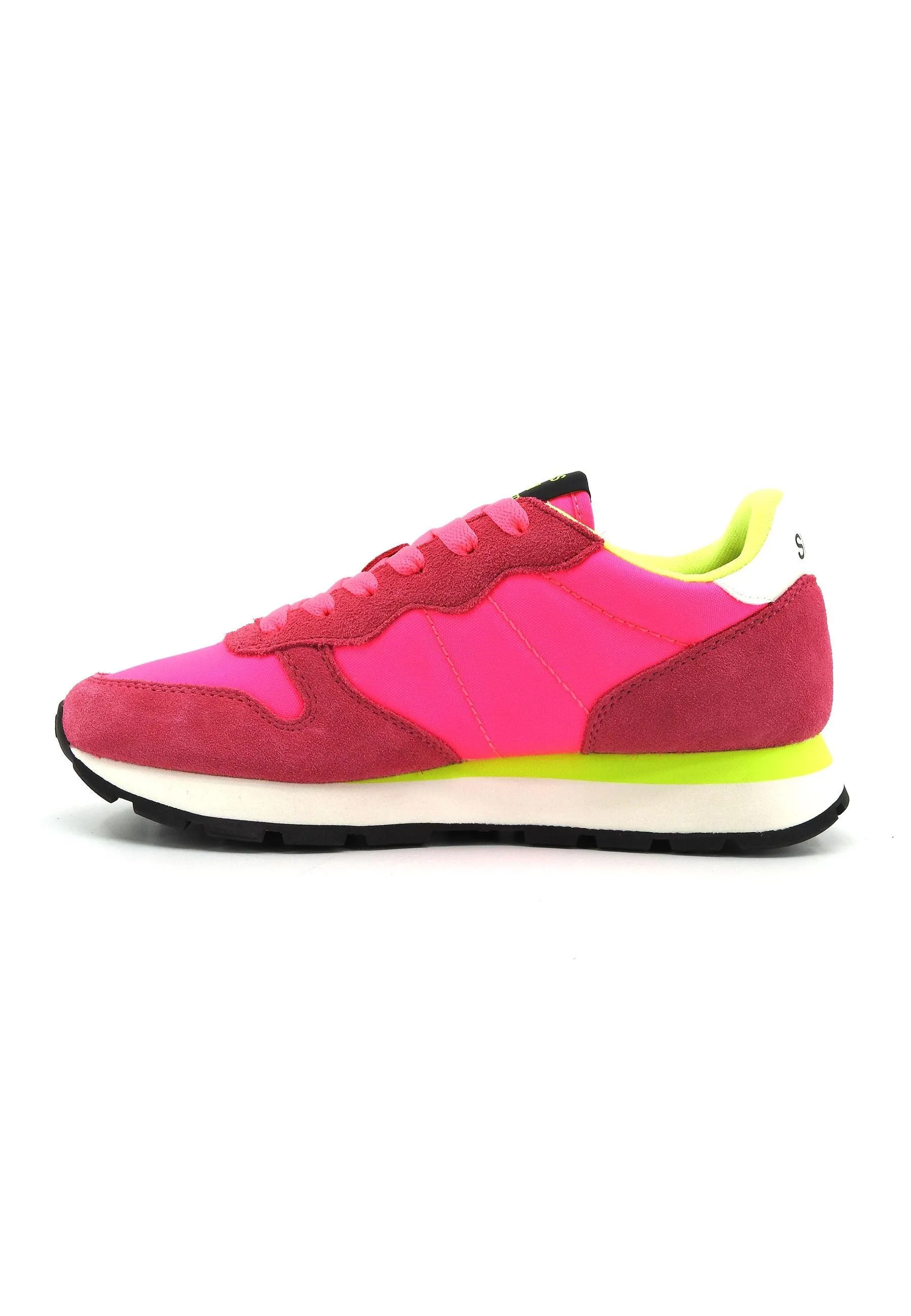 SUN68 Ally Solid Sneaker Donna Fuxia Fluo Z34201