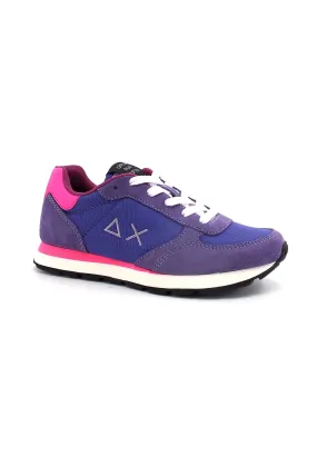 SUN68 Girl's Ally Solid Sneaker Bimbo Violet Z42401T