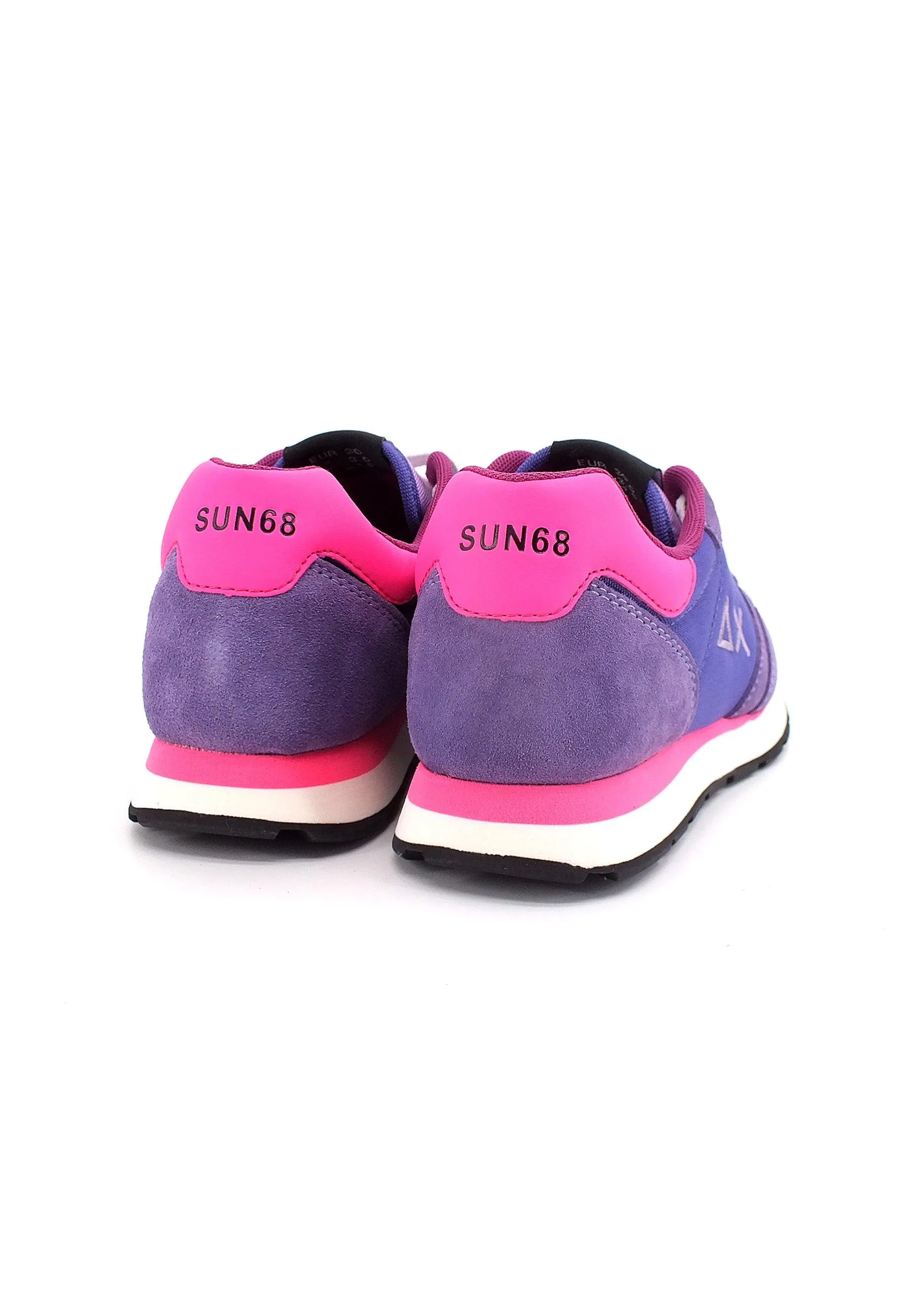 SUN68 Girl's Ally Solid Sneaker Bimbo Violet Z42401T