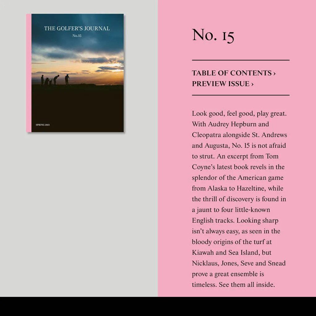 The Golfers Journal No. 15