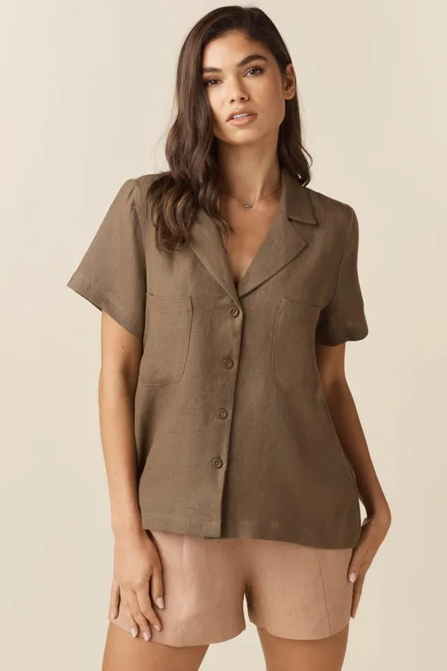 The Linen Collared Shirt