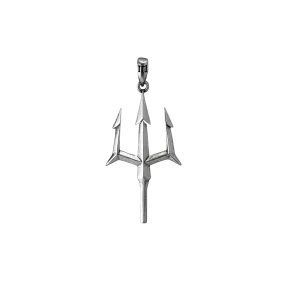 Trident Pendant Sterling Silver