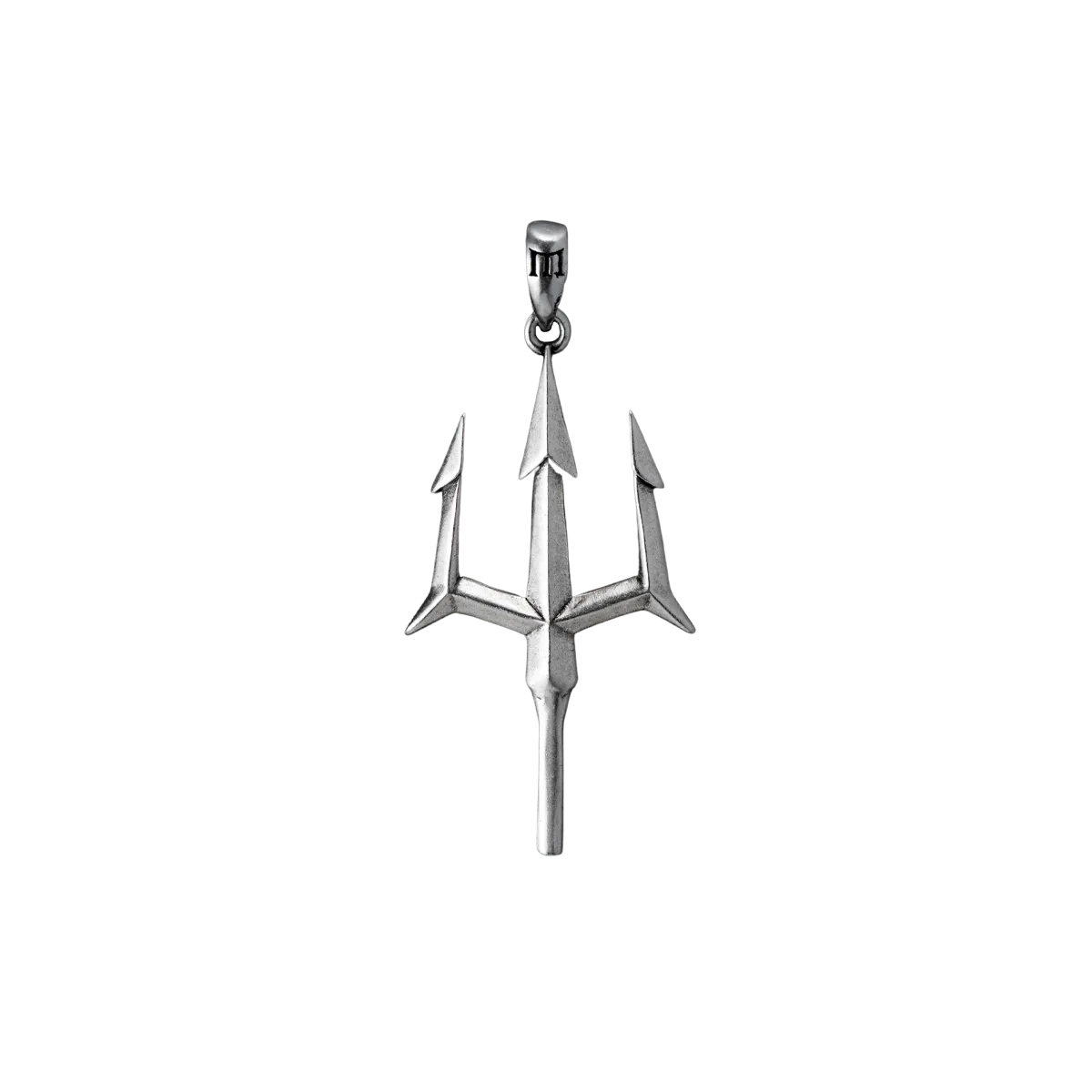 Trident Pendant Sterling Silver