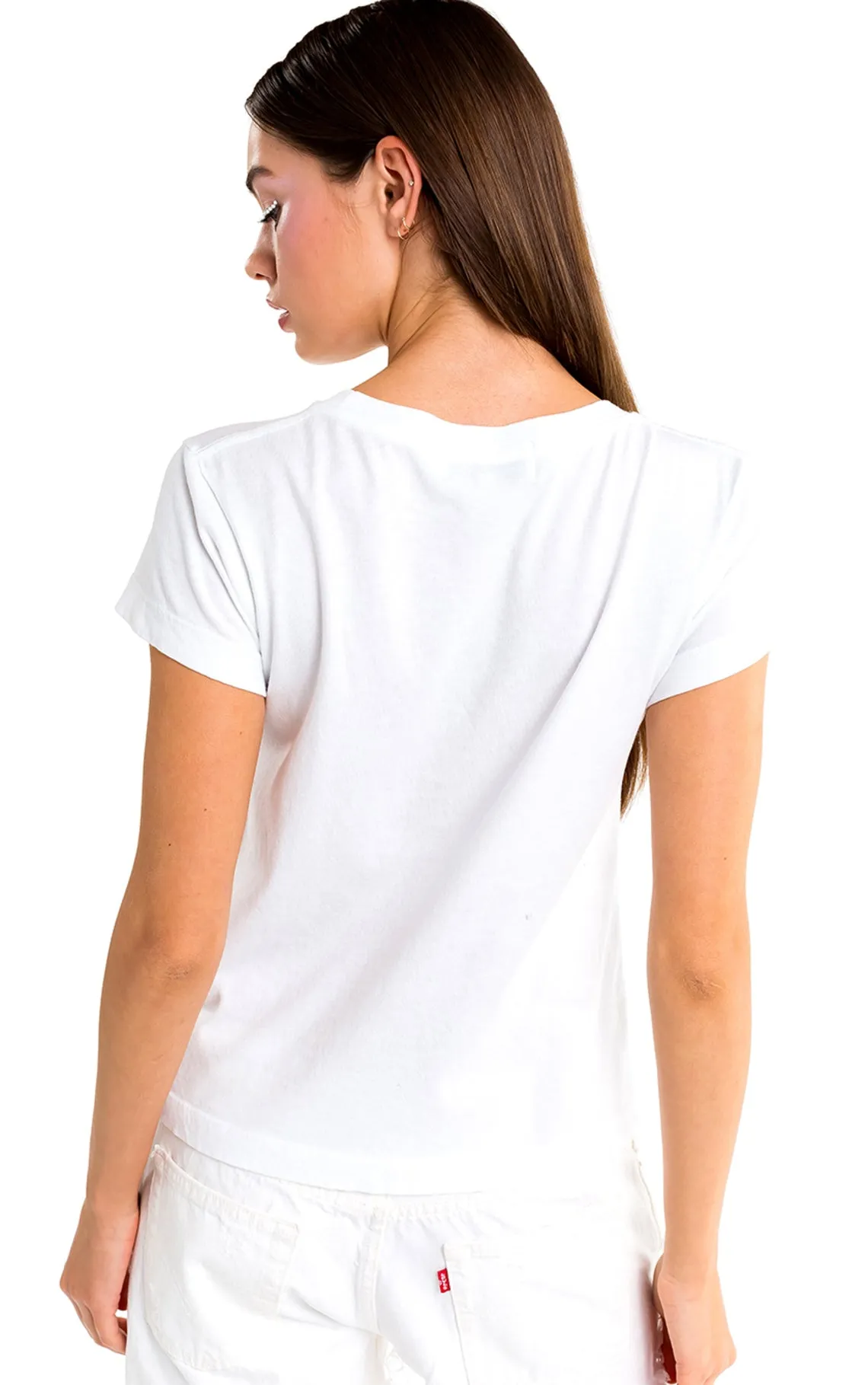 Wildfox No. 9 Saturday Tee Shirt White